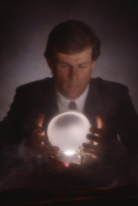 Future - crystal ball man